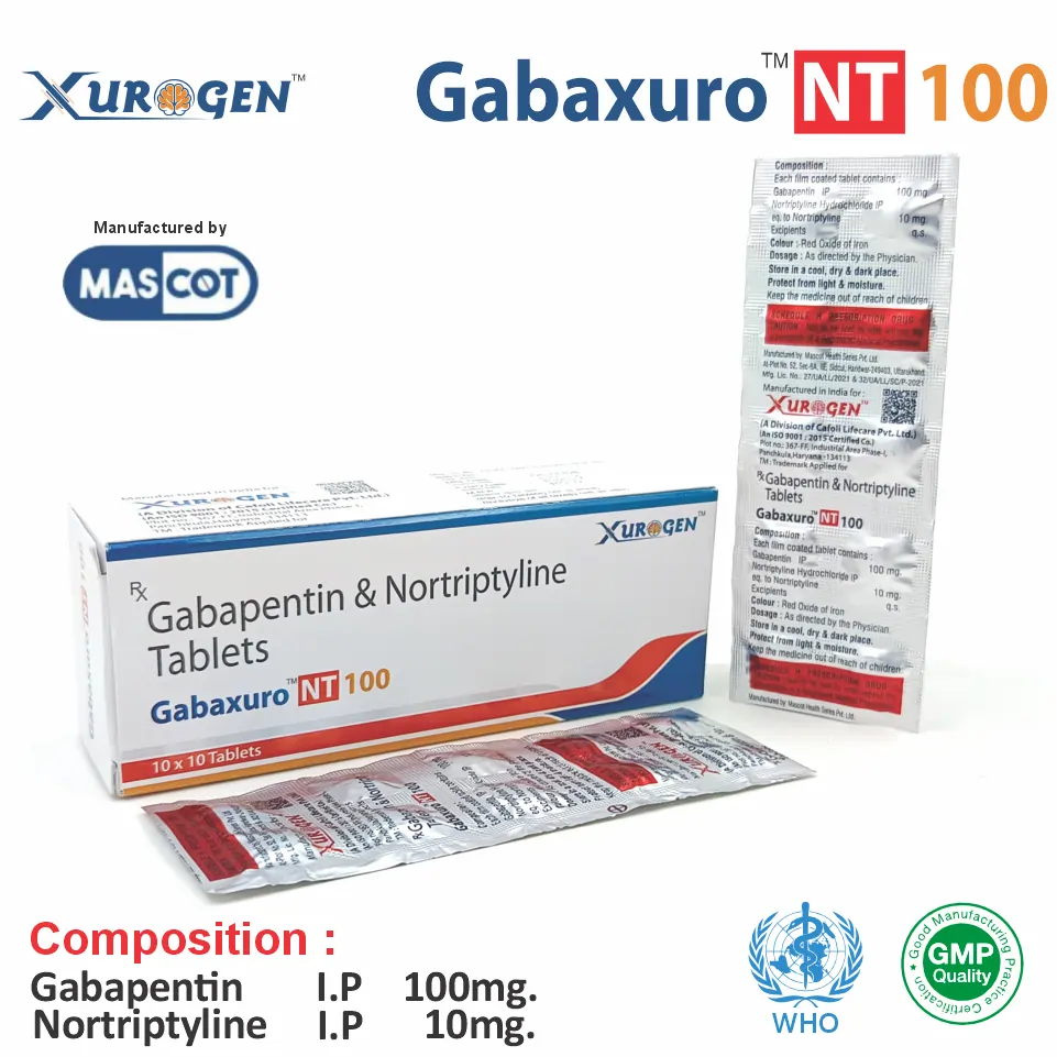 Gabaxuro NT 100 Tablet for PCD Pharma Franchise